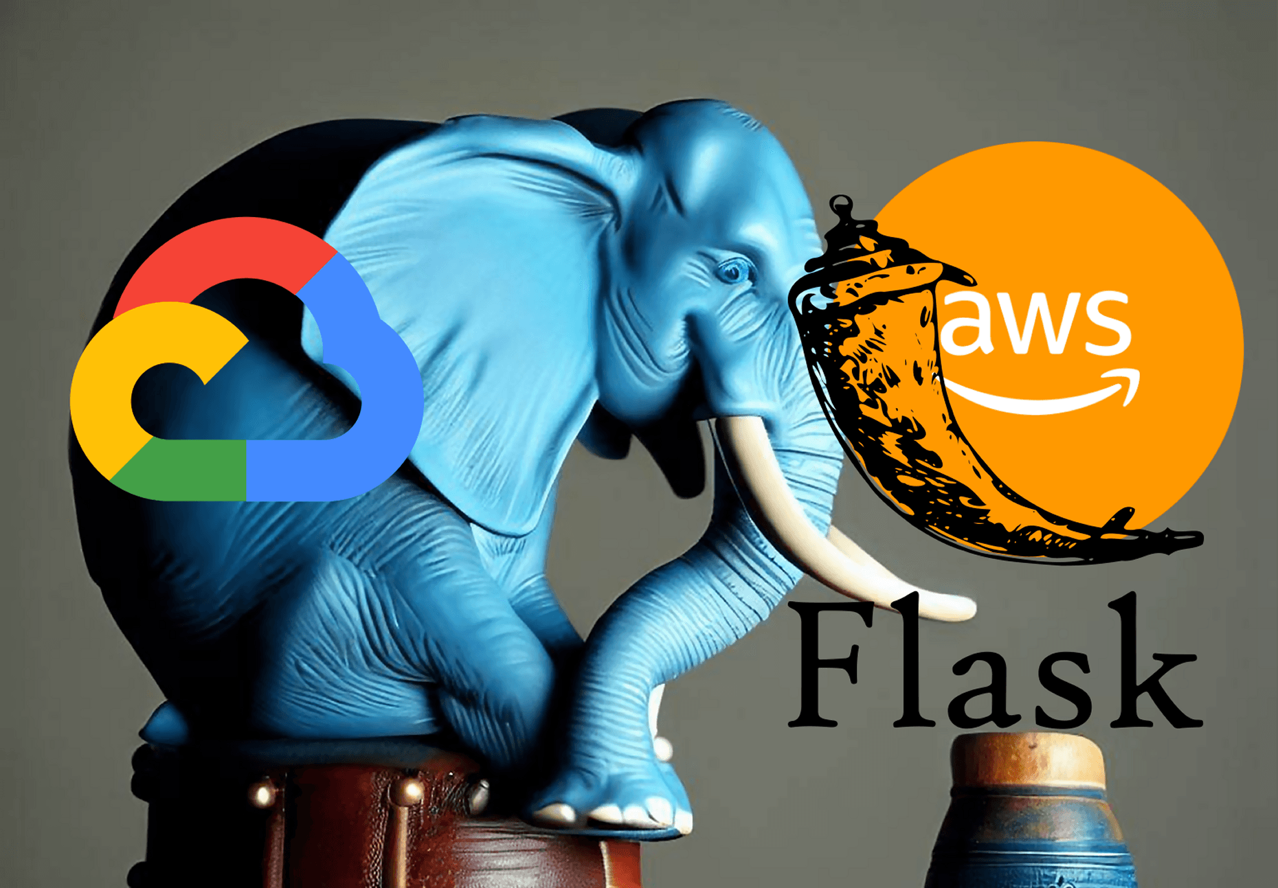 Flask application with Postgres containerized across multiple clouds cover image
